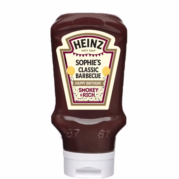 Heinz Personalised Birthday Classic Barbecue Sauce 480g - Image 2